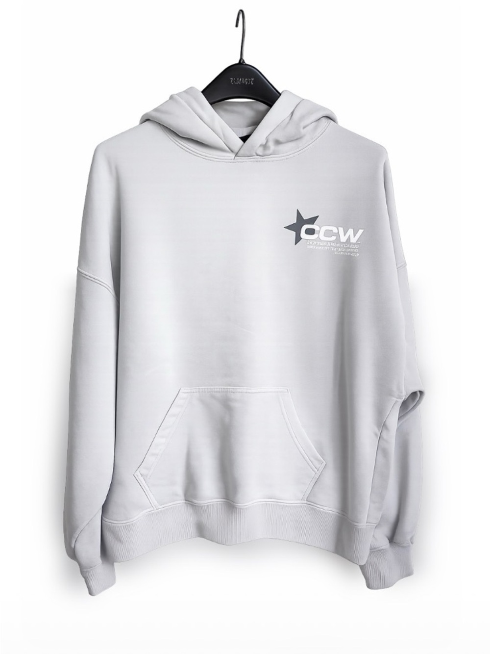 CCW Men's Light Gray Logo Pullover Hoodie